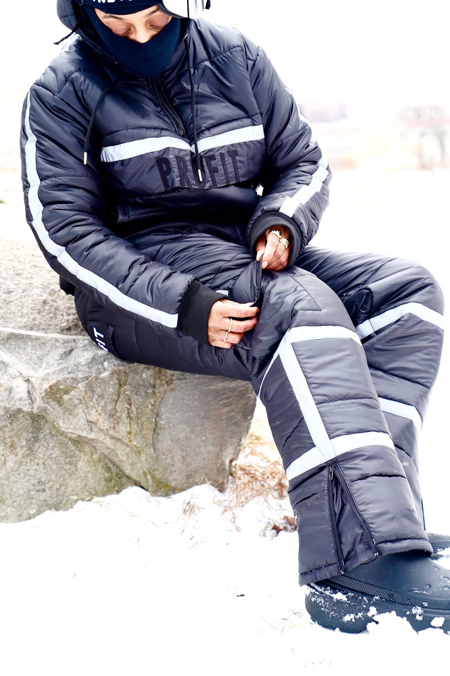 Black ❄️ Hawk Stopper Snowsuit